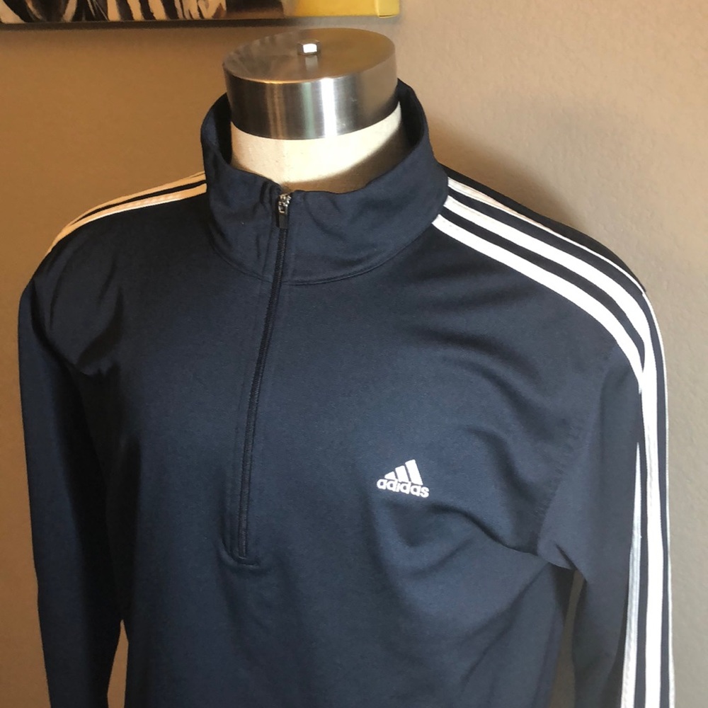 Adidas Pull Over-Light Pullover/Track Jacket - image 1